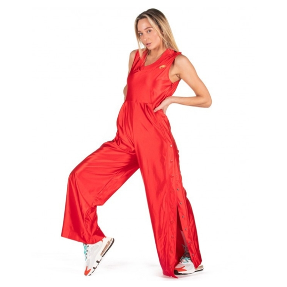 Nike Women's Fitness Red Jumpsuit - Picture 5 of 16